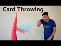 Learn to Throw Cards Fast | Card Throwing