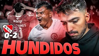 Independiente Volvió A Perder 0-2 Vs Lanús Estamos Hundidos En Un Pozo Sin Final Y Duele Mucho