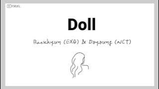 Baekhyun (EXO) ft Doyoung (NCT) 'Doll' // Lirik Sub Indo