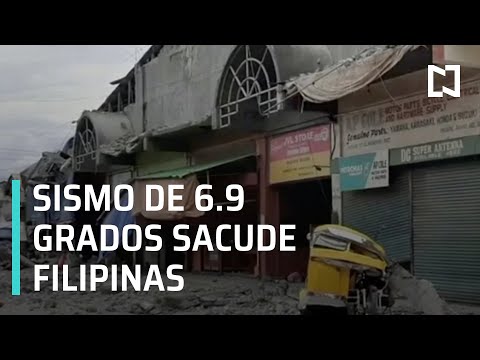 Sismo de 6.9 grados sacude Filipinas - Las Noticias