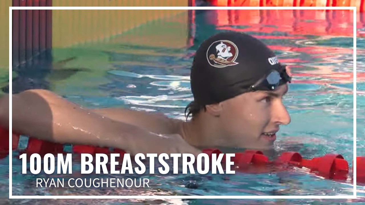 Ryan Coughenour Gets Gold in 100M Breaststroke | 2026 Speedo Junior Nationals