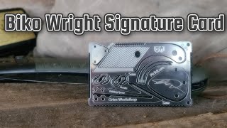 Biko Wright Signature Card Overview