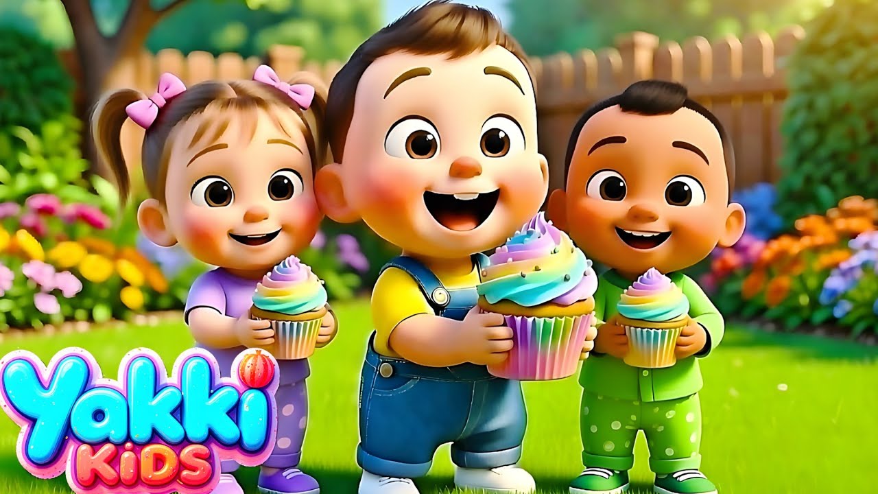 🎉 Epic Kids' Cupcake Baking Bash | Cupcake Song 🎶 | Yakki Kids