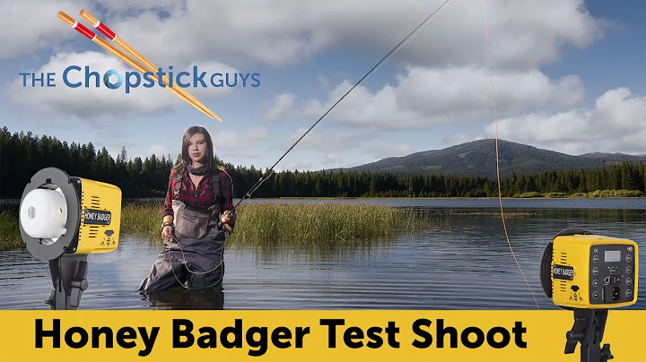 Portrait shoot with the Interfit Honey Badger Mono...
