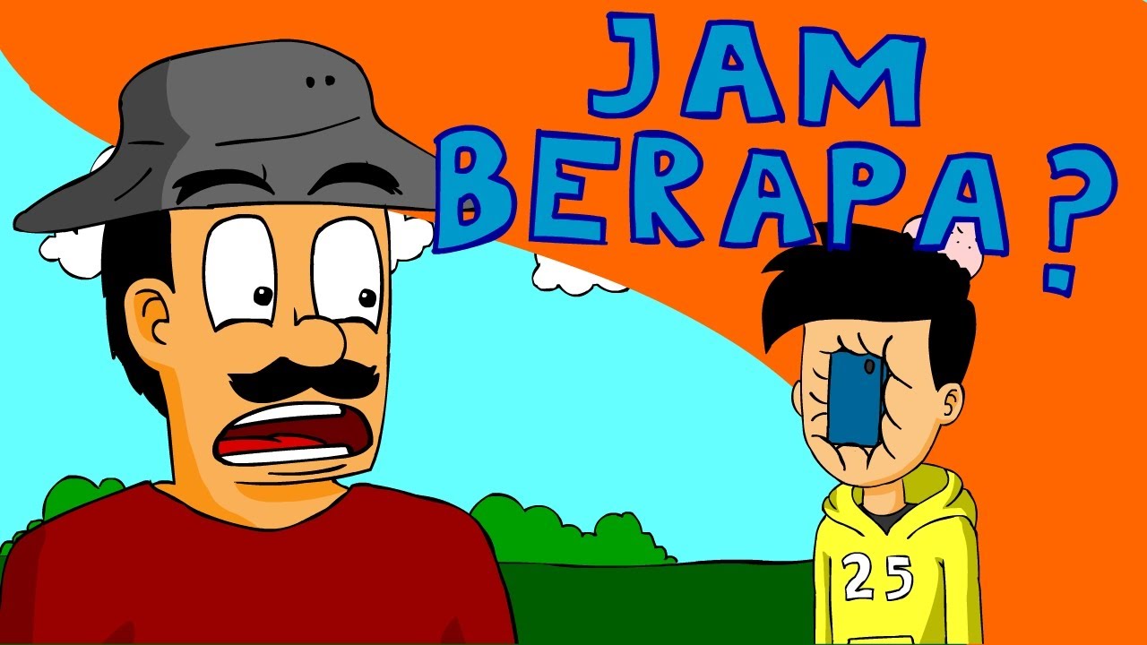  Animasi  Kartun  Komedi Lucu Indonesia Kanca Loco Jam 