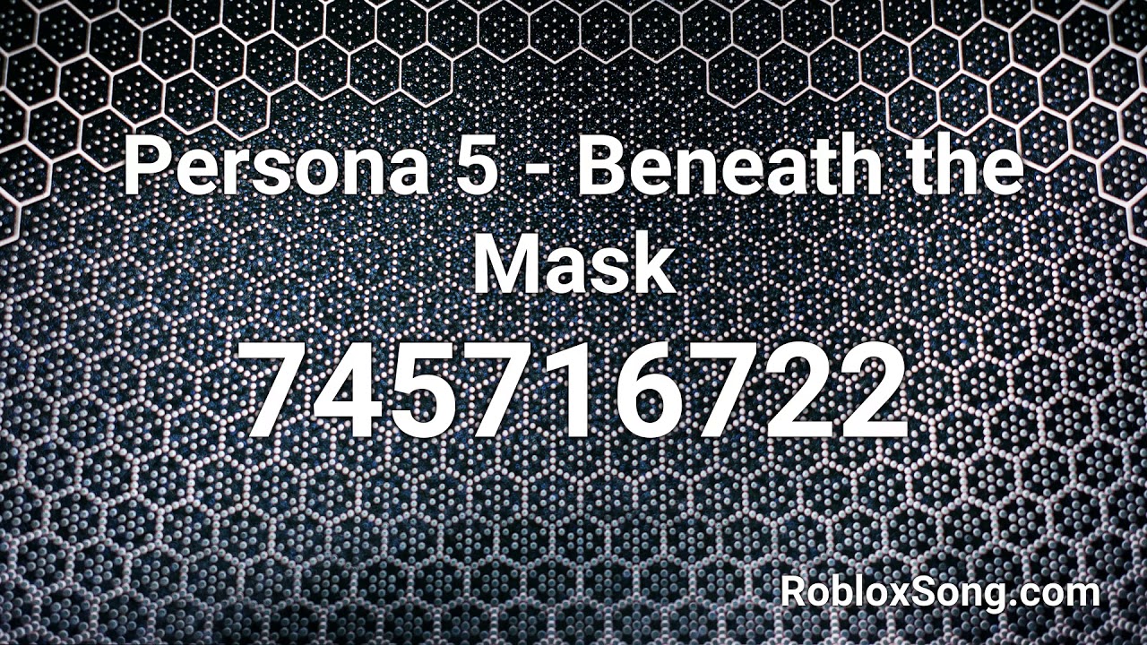 Krijgsgevangene Vuiligheid Cirkel Persona 5 - Beneath the Mask Roblox ID - Roblox Music Code - YouTube