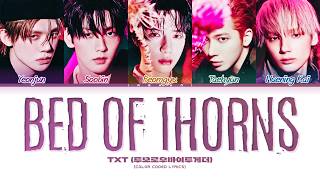 TxT (투모로우바이투게더) - 'Bed Of Thorns' (Color coded lyrics)