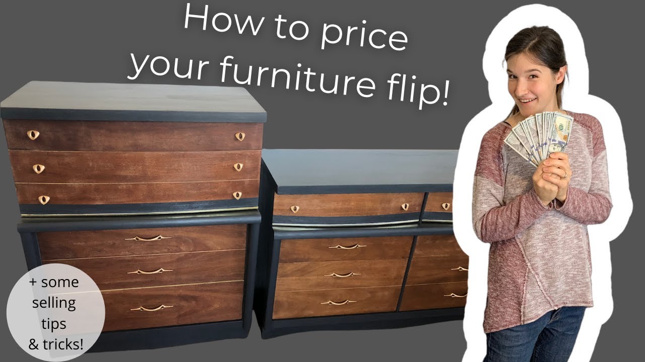 How to Refinish Furniture With Spray Paint  DIY Furniture Flip: Get the  $1,000 Look for $81! 