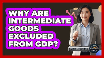 Why Are Intermediate Goods Excluded From GDP?