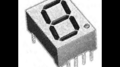 BCD to 7 Segment Decoder |  Proteus Simulation