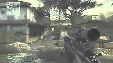 MW3 - MSR short gameplay video