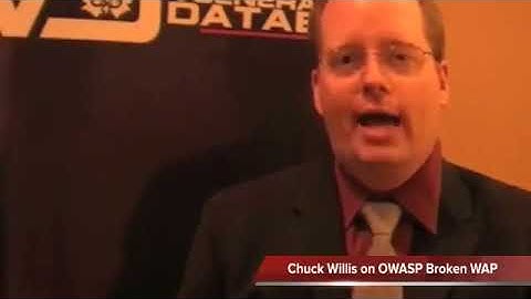ToolsTube with Chuck Willis on OWASP Broken Web Applications Project