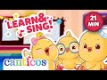 ❤️📚Compilation: Learn with us! | Early Learning | Preschool | 🎒🎶 @canticosworld  🌟🎈🧡