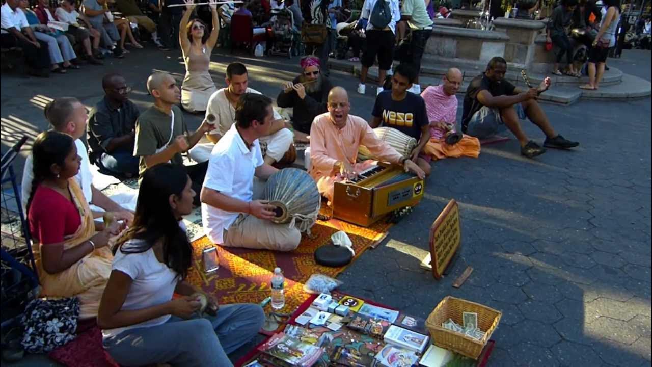 Hare Krishna! Union Square Park. YouTube