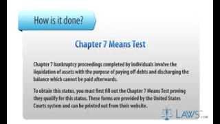 chapter 7 means test