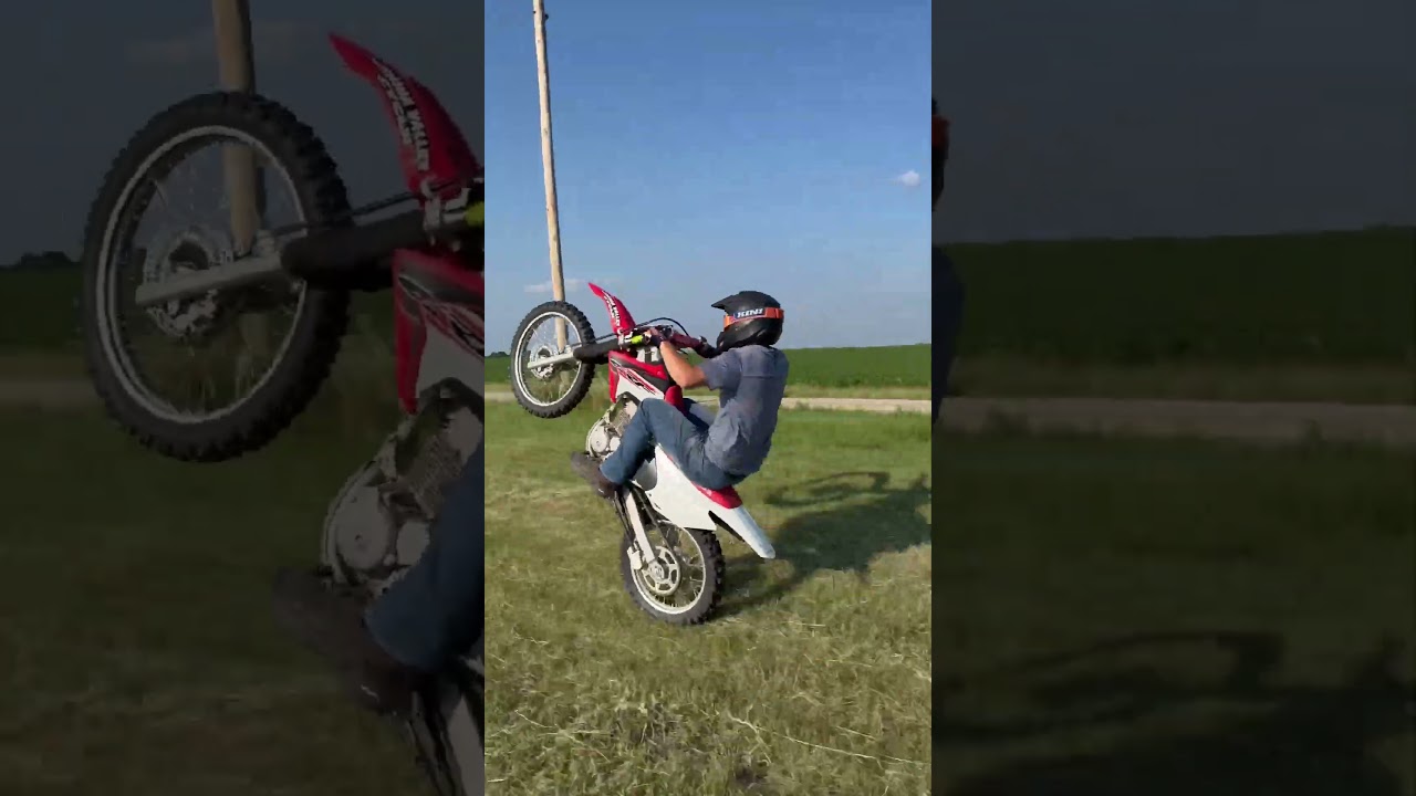 Honda 230 wheelie