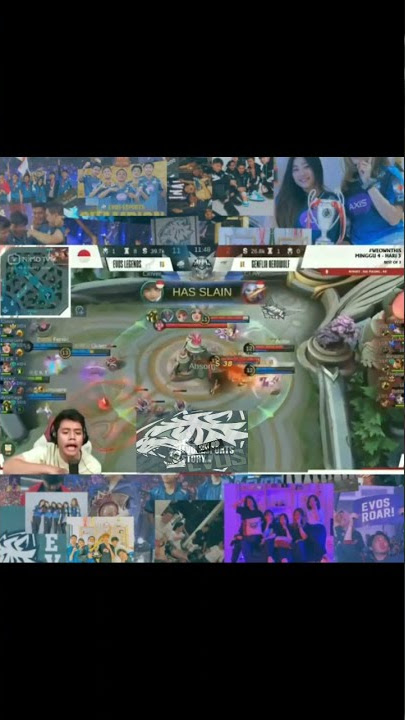 evos vs genflix aerowolf || story wa oura gaming 30 detik