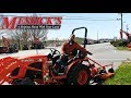 Comparing Finish Mowers (midmount VS 3-point) - Kubota B2601