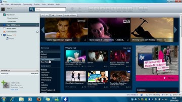 Using The Vuze HD Network - Vuze