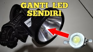 How to make a high-power super bright flashlight with 100W LED and PVC tube