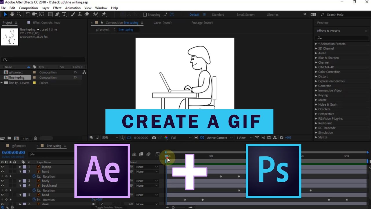 How to Create a GIF Using After Effects