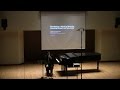 Lecture on Schubert&#39;s last piano sonata