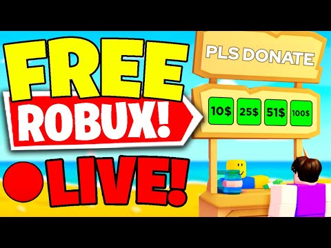 🥳PLS DONATE LIVE! GIFTING ROBUX TO VIEWERS (FREE ROBUX GIVEAWAY)