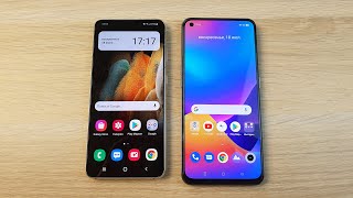 SAMSUNG GALAXY S21 VS REALME GT 5G - ANTUTU BENCHMARK TEST