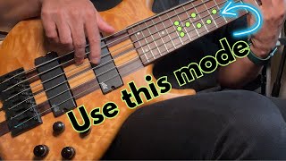 Play AMAZING Bass Solos & Lines With This Mysterious Mode...