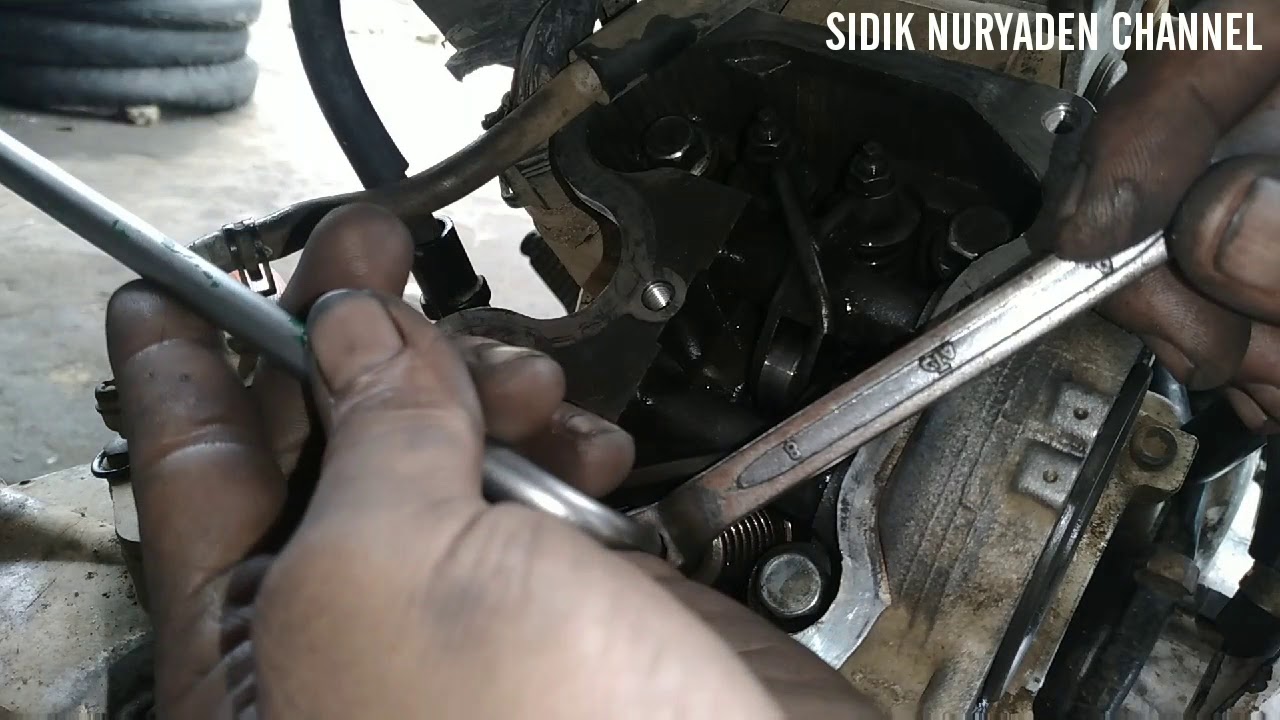 Cara Stel Klep In, Ex Dan Top TMA Motor Yamaha Jupiter Mx.