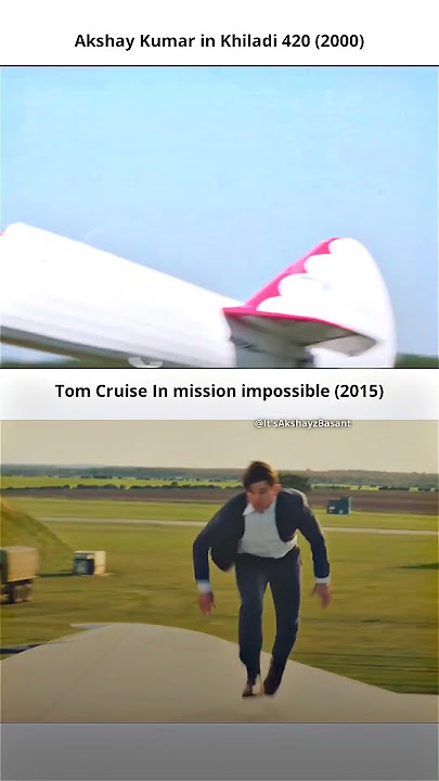 Before Tom Cruise, Akshay Kumar has done this. #akshaykumar #tomcruise #bollywood #stunt