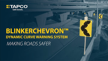 BlinkerChevron™ Dynamic Curve Warning System