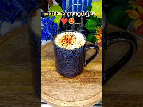 Viral frothy coffee