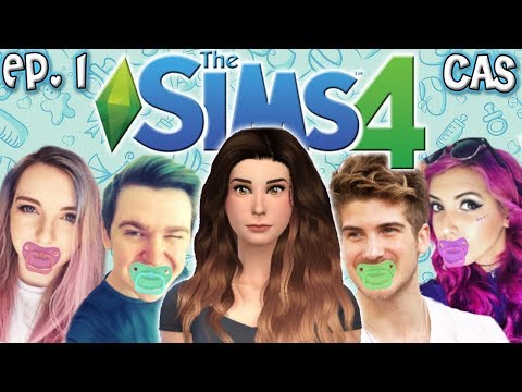 The Sims 4: Raising YouTubers Miniseries - Ep 1 (Create A Sim & House Build)