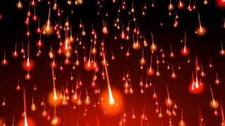 4K 60Fps Falling Fire Comets Effect 2160P Motion Background Aa Vfx