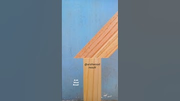 This Angle Cut Is So Precise It Looks Machine Made! #howto #wood #work #shortvideo #shorts #fit