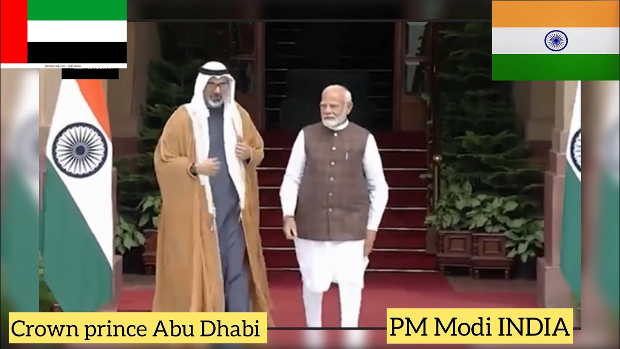 PM Narendra Modi Meets Crown Prince of Abu Dhabi #politics #modi - YouTube