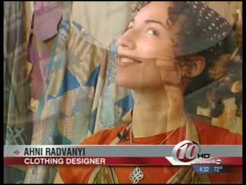 AHni Radvanyi Designs Eco-Wedding Dress