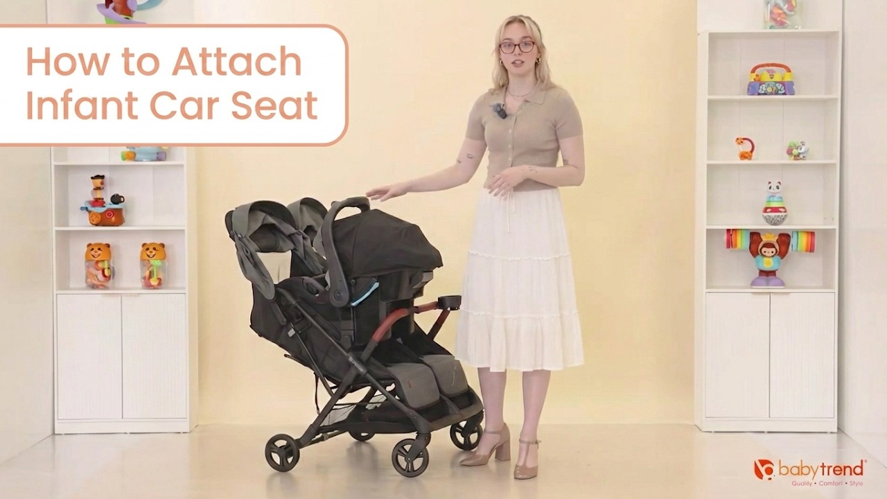 York Compact Side-By-Side Double Stroller in Cosmic Grey (Target Exclusive) - Video 2