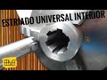 Así hago un ESTRIADO UNIVERSAL INTERIOR en mi TORNO #torno #mecanica #metal