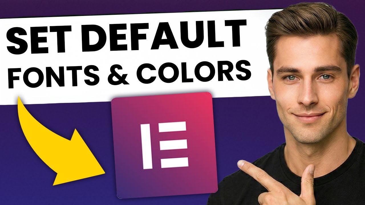 How To Set Default Fonts And Colors In Elementor (FAST & EASY)
