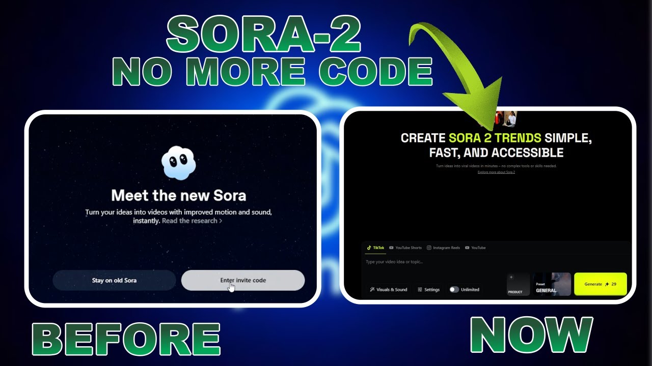 You Can Access SORA 2 Now Without Invite Code - Free On Higgsfield Ai ...