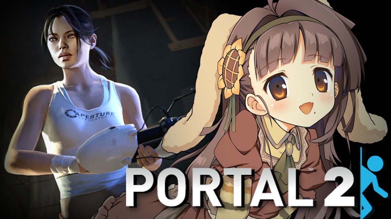 [ Portal 2 ] Trying out the singleplayer story! 🤖