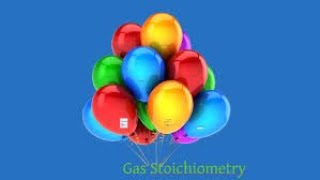 Gas stoichiometry