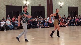 "Crystal Cha" / Simon and Maddie. THE Country Line Dance from the CBAs to Learn This Year!!!