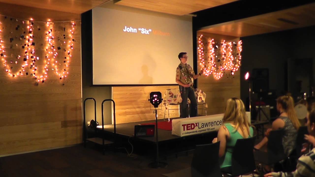 Lead the pack | John "Six" Milburn | TEDxLawrencePublicLibrary
