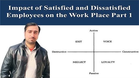 Impact of Satisfied and Dissatisfied Employees on the Work Place Part 1