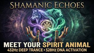 SHAMANIC ECHOES: Meet Your Spirit Animal • 432Hz Deep Trance &amp; 528Hz DNA Activation
