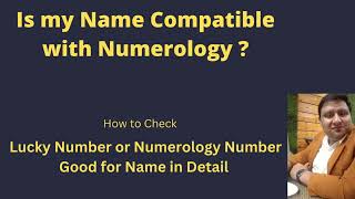 Numerology Calculation of Name Correction or Selection | Name Compatibility with Numerology.
