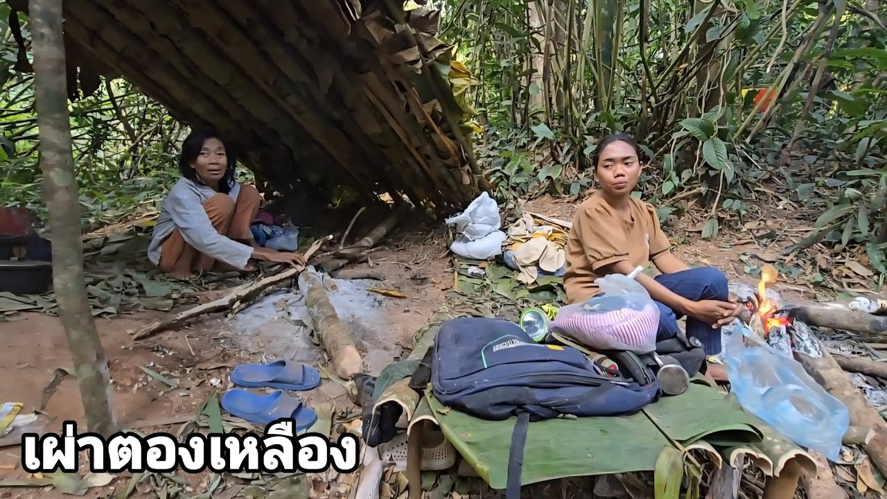 การใช้ชีวิตและทำงานร่วมกับเผ่าตองเหลือง คนป่า ตองเหลึอง ຄົນປ່າ ຕອງເຫຼືອງ bn saolao wild man 